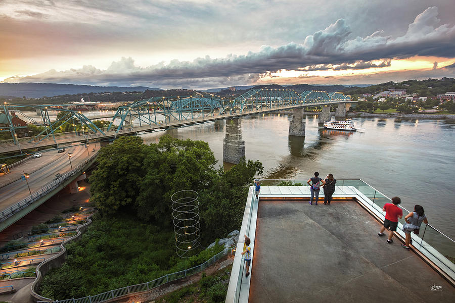 Above The Bluff, Musuem View Photograph by Steven Llorca