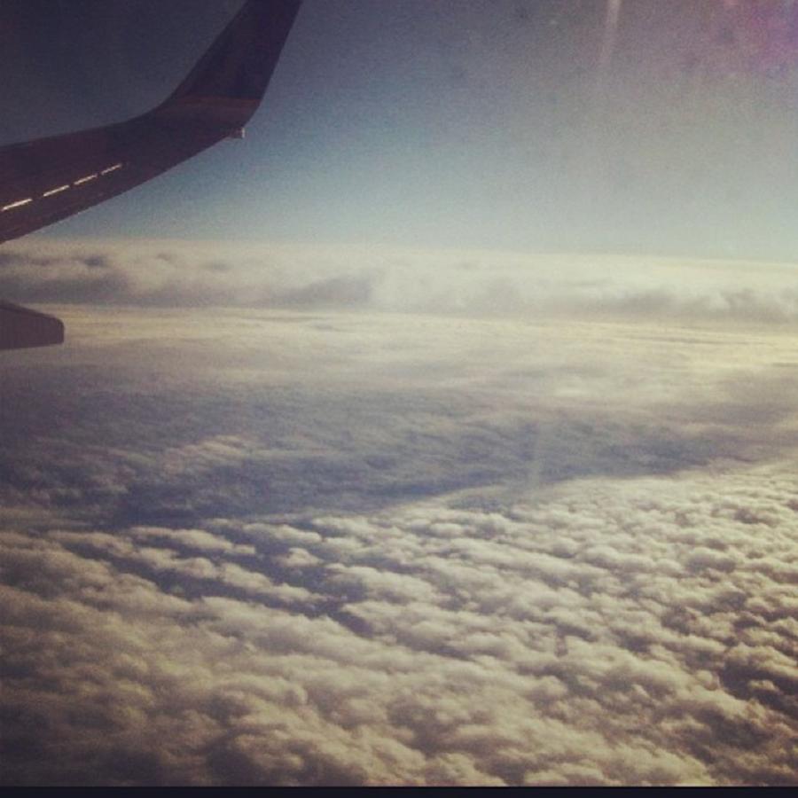 Above The Clouds.. #prettyviews Photograph by Shyann Lyssyj 