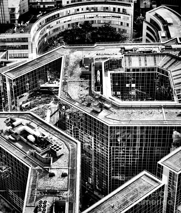 Above the Corporate World Photograph by Olivier Le Queinec
