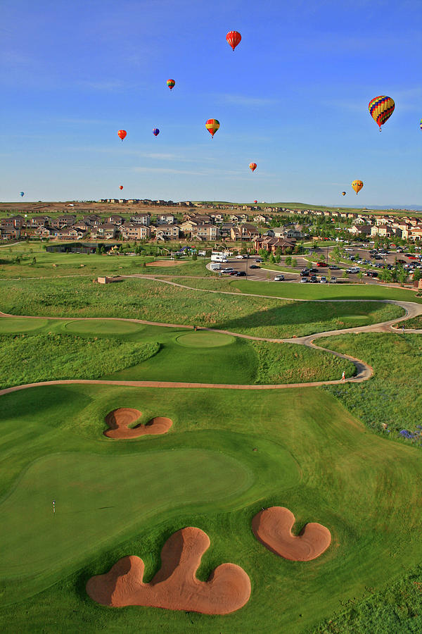 Golf Photograph - Above The Course by Scott Mahon