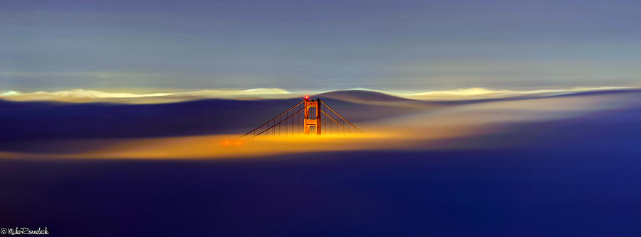 Above the Fog II Photograph by Mike Ronnebeck