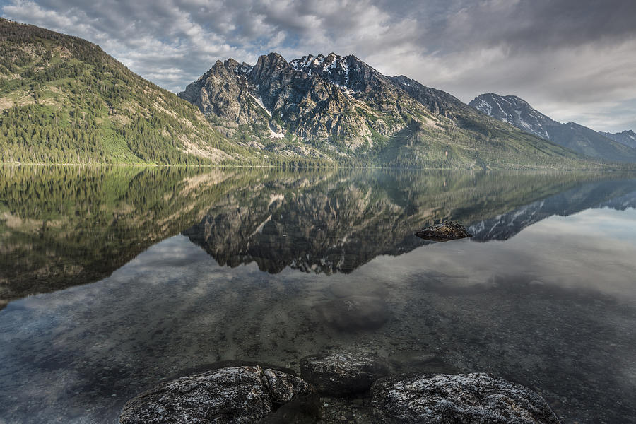 Above the Lake Photograph by Jon Glaser