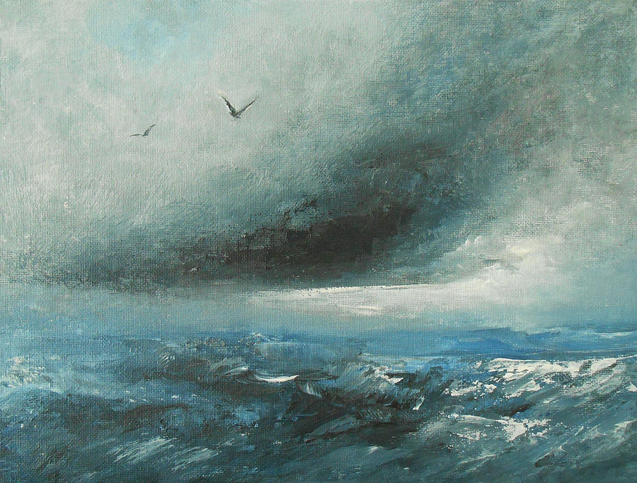 Above The Storm Painting by Jane See
