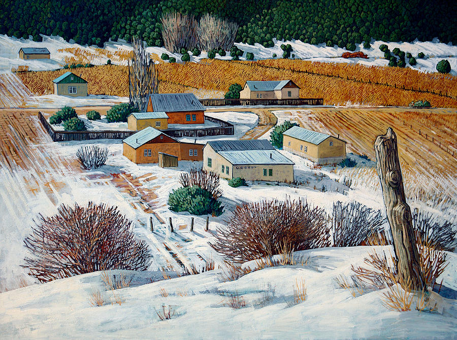 New Mexico Painting - Above the Valley by Donna Clair
