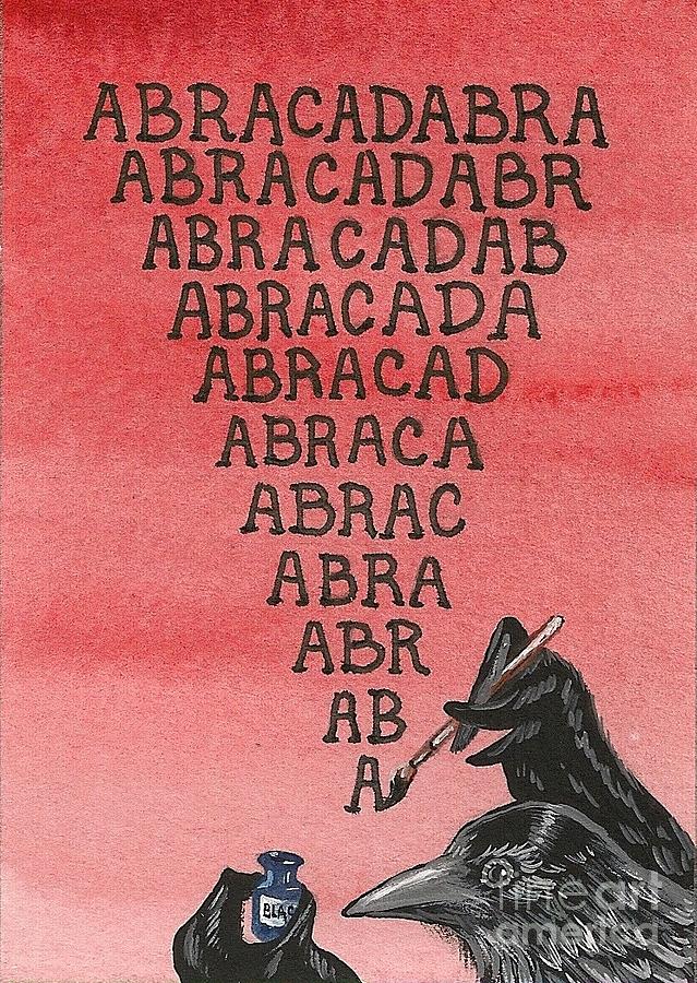 Abracadabra Painting by Margaryta Yermolayeva Abracadabra Painting by Margaryta Yermolayeva