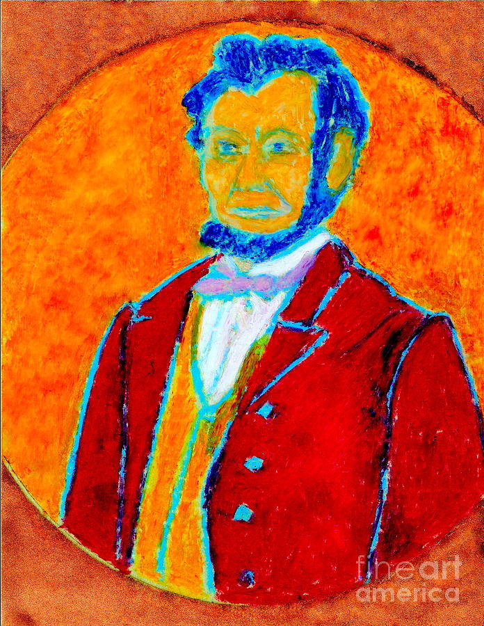 Abraham Lincoln 2 Painting by Richard W Linford