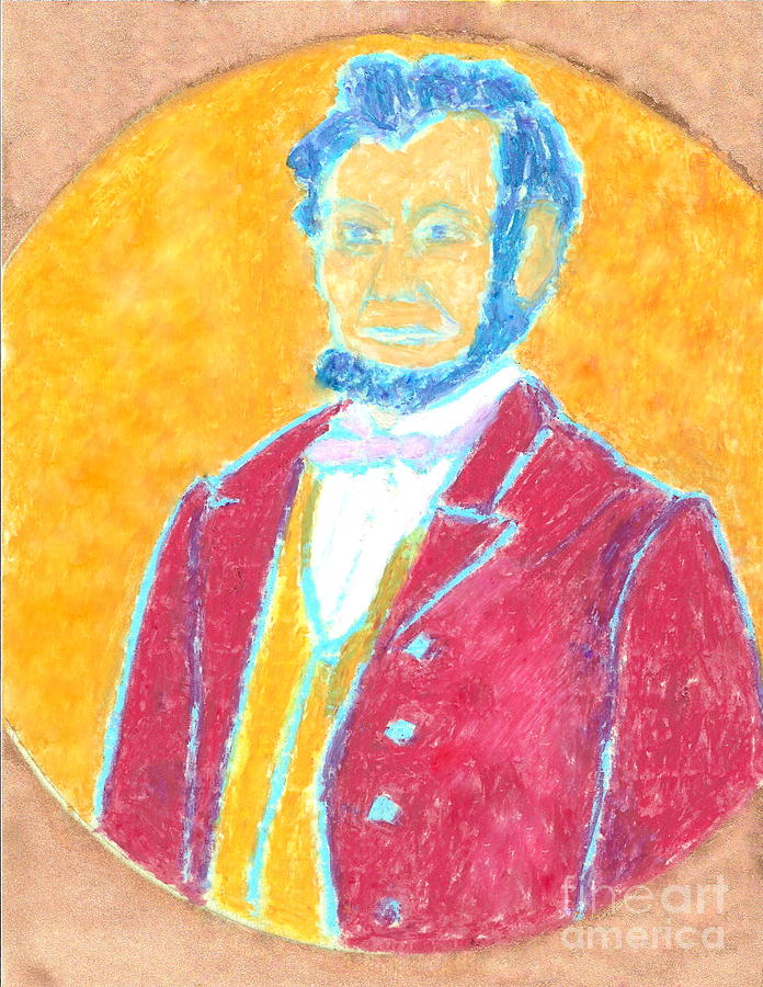 Abraham Lincoln 3 Painting by Richard W Linford