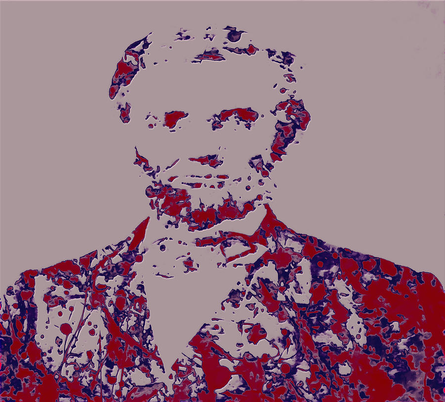 Abraham Lincoln 4c Mixed Media by Brian Reaves - Fine Art America