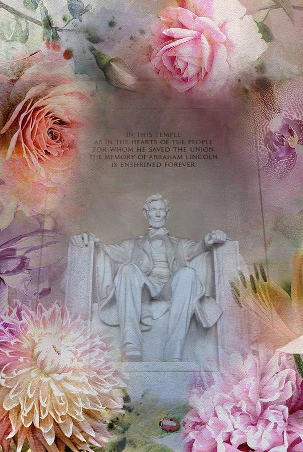 Abraham Lincoln Memorial at Spring Photograph by Marianna Mills