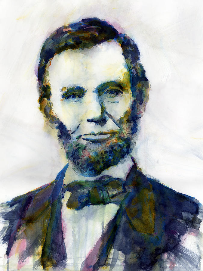 Abraham Lincoln Portrait Study 2 Painting