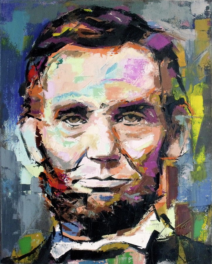 Abraham Lincoln  Painting by Richard Day