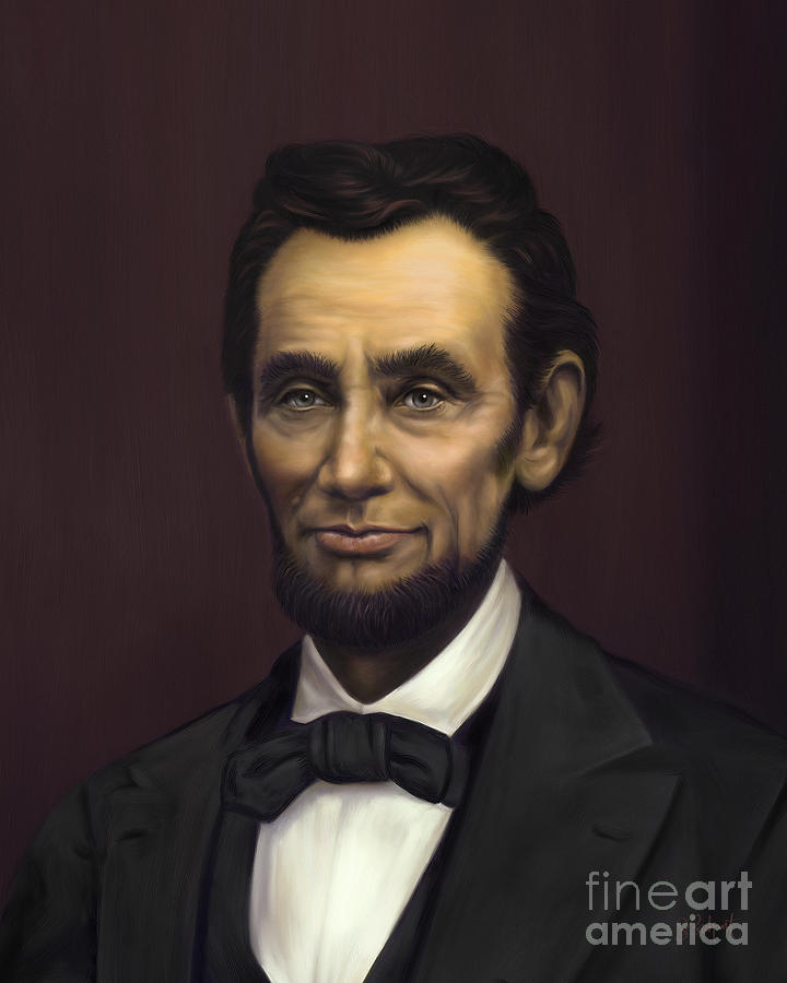 Abraham Lincoln Painting by Sue  Brehant