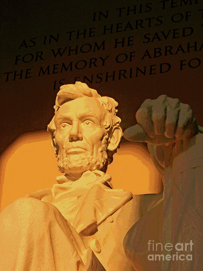 Abraham Lincoln Sunrise Photograph by Larry Oskin