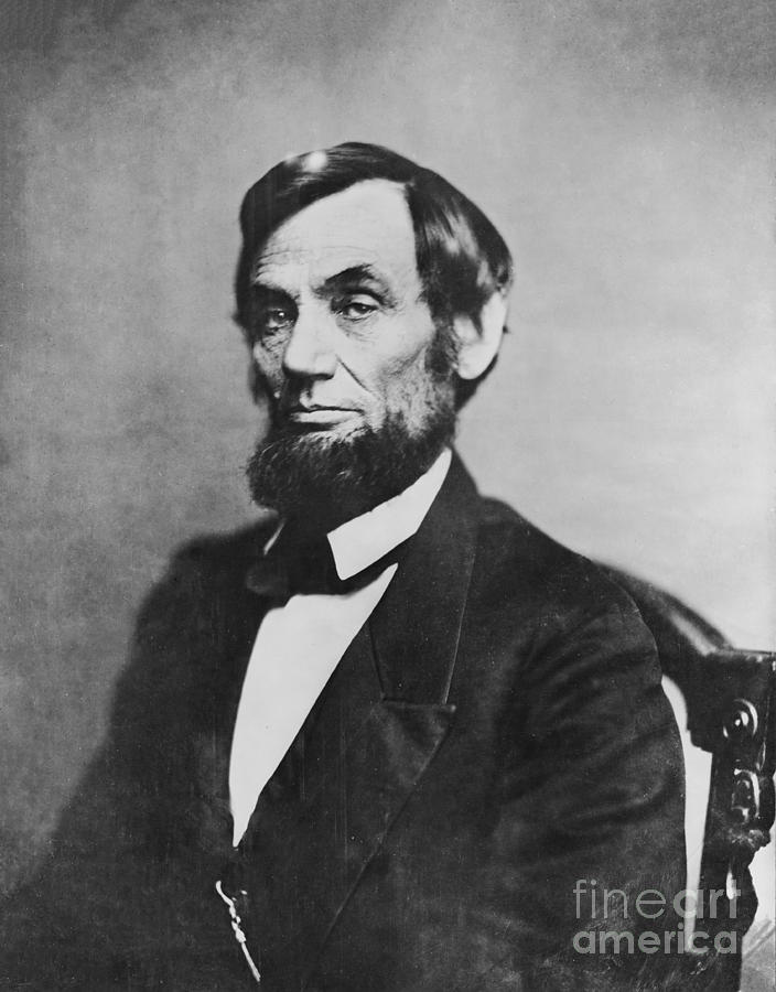 Abraham Lincoln vintage photo 2 Photograph by Vintage Collectables