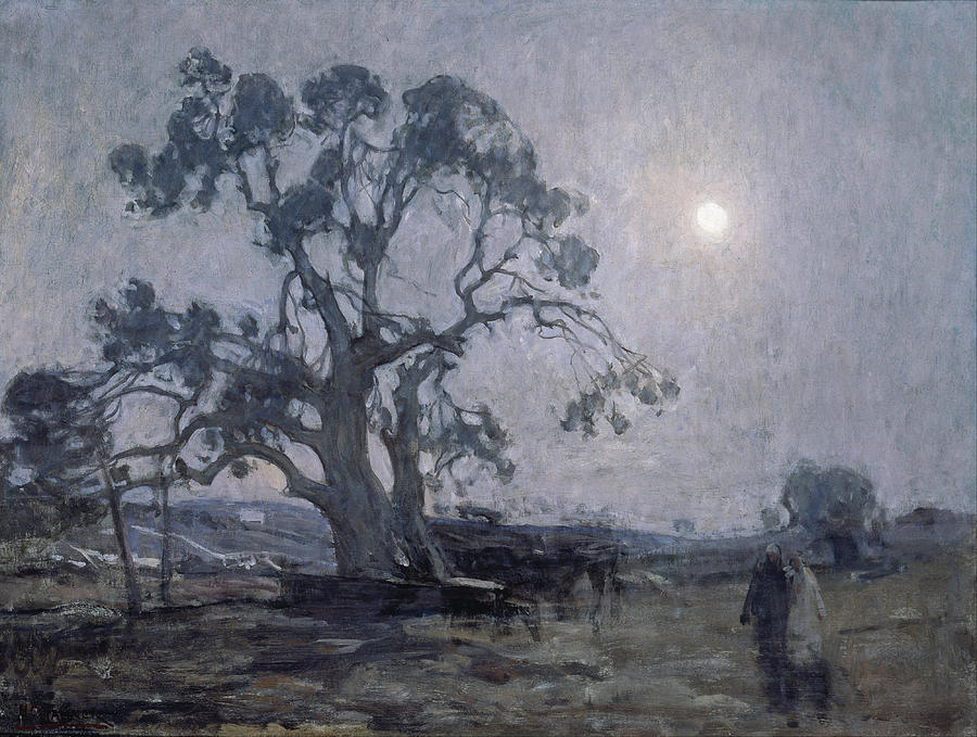 Abrahams Oak Painting by Henry Ossawa Tanner