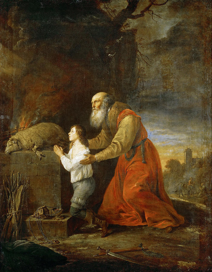 Abraham's Prayer of Thanks Painting by David Teniers the Younger - Pixels