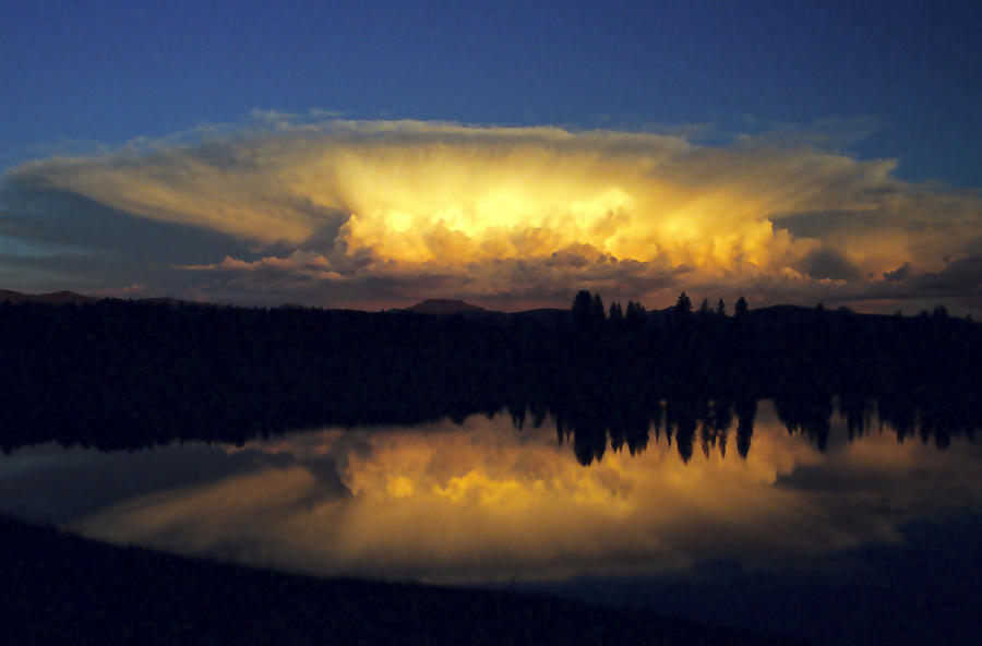Absaroka Thunderstorm Photograph by Steve Stuller