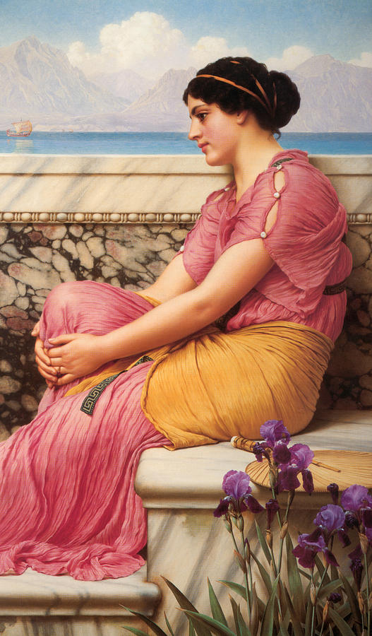 Absence Makes the Heart Grow Fonder Painting by John William Godward
