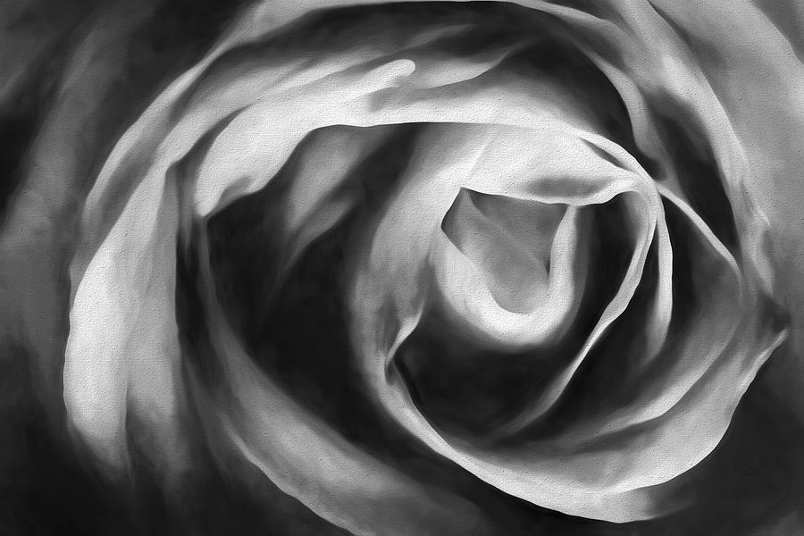 Black And White Digital Art - Absence of ColorII by Jon Glaser