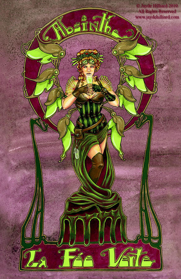 Absinthe Painting by Jayde Hilliard Fine Art America