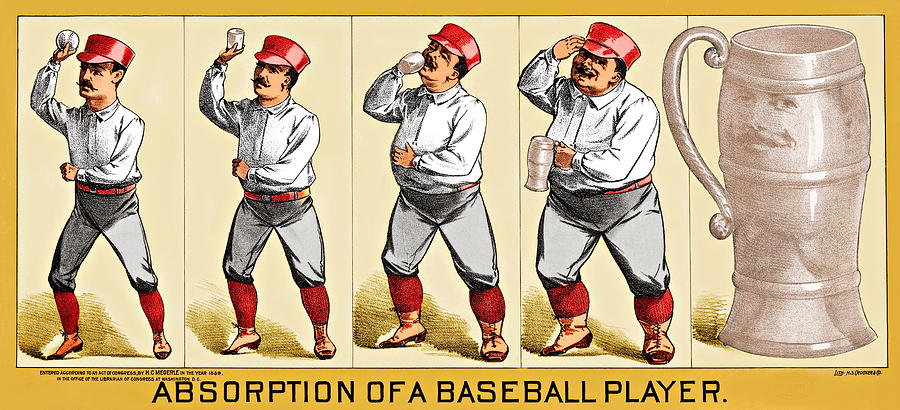 Absorption of a Baseball Player Photograph by Maria Coulson
