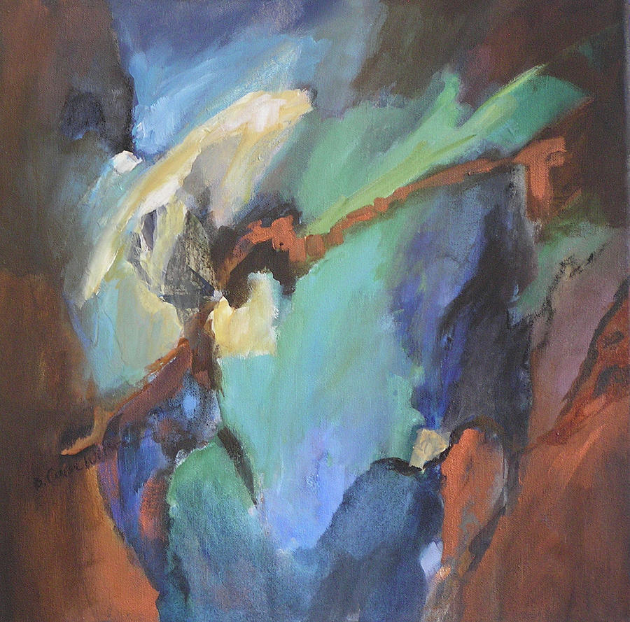 Abstract Again Painting by Barbara Couse Wilson