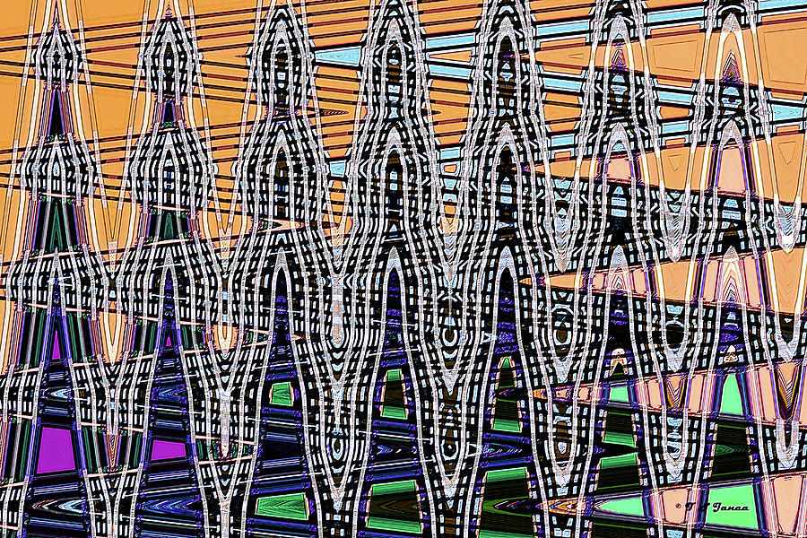 Abstract # 2682 Digital Art by Tom Janca