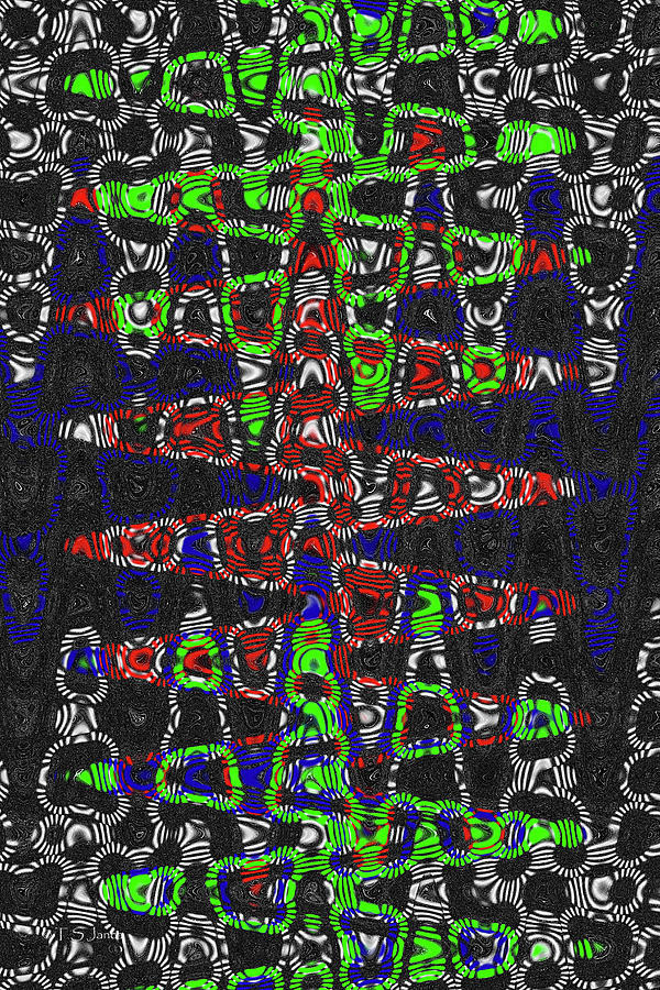 Abstract # Dr 5 Digital Art by Tom Janca