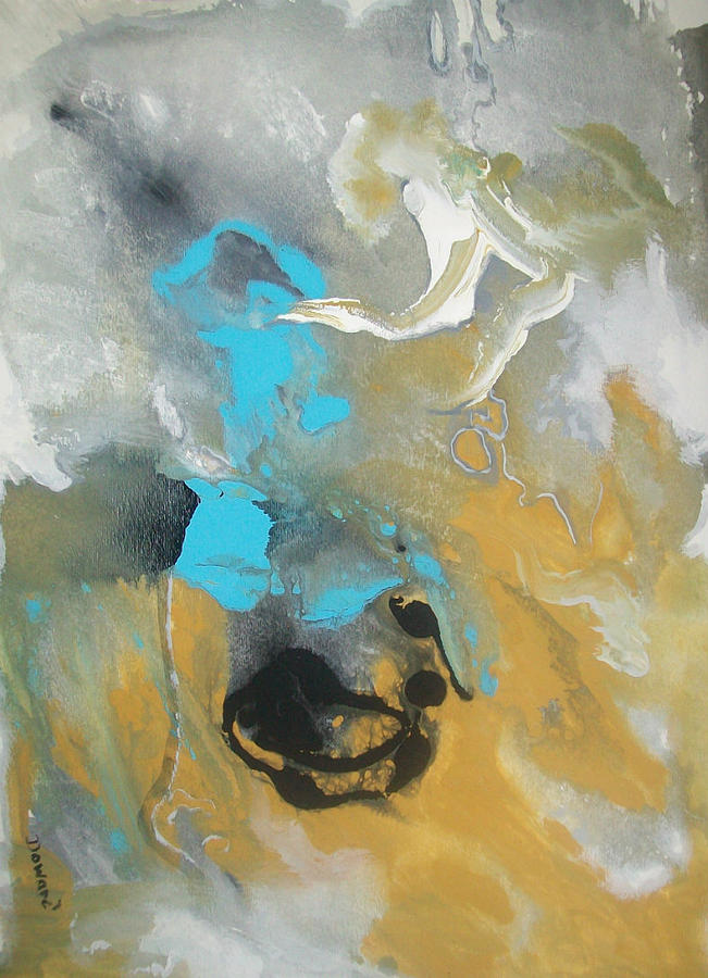 Abstract #017 Painting by Raymond Doward