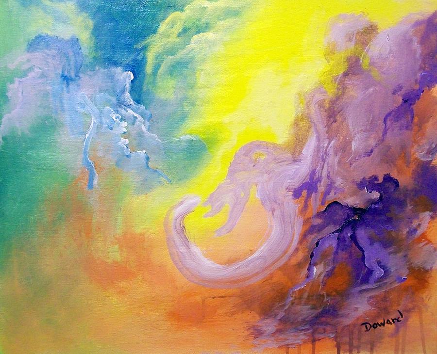 Abstract #030 Painting by Raymond Doward