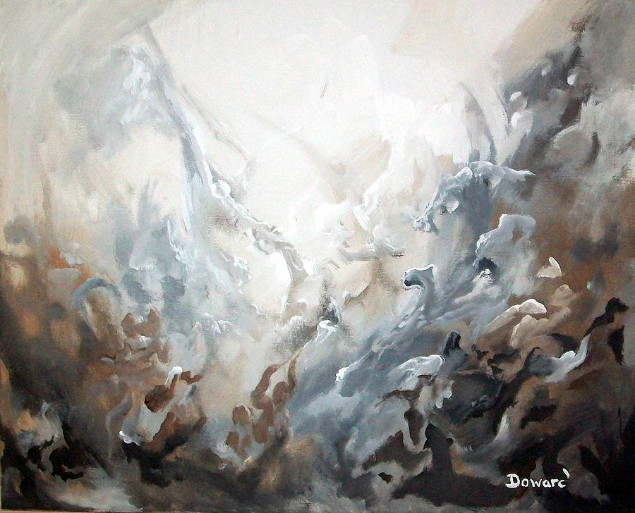Abstract #05 Painting by Raymond Doward
