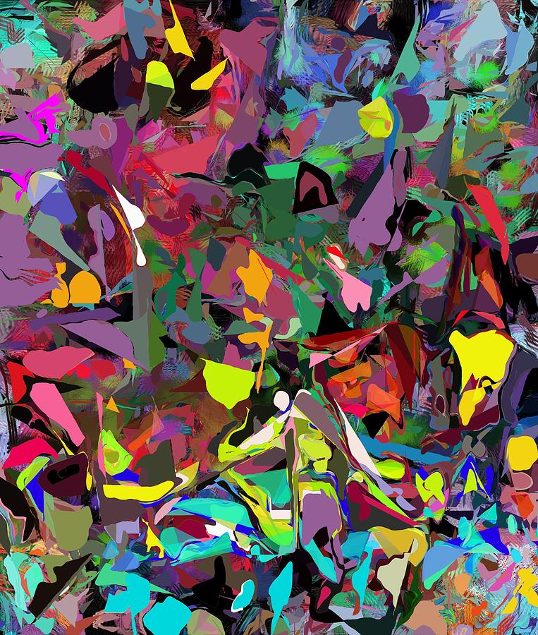 Abstract Digital Art - Abstract 060115-1 by David Lane
