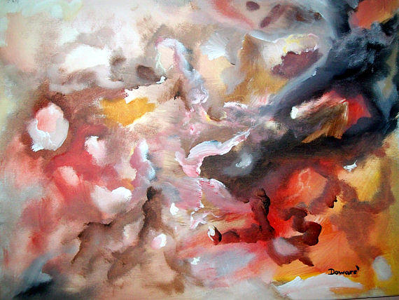 Abstract #07 Painting by Raymond Doward