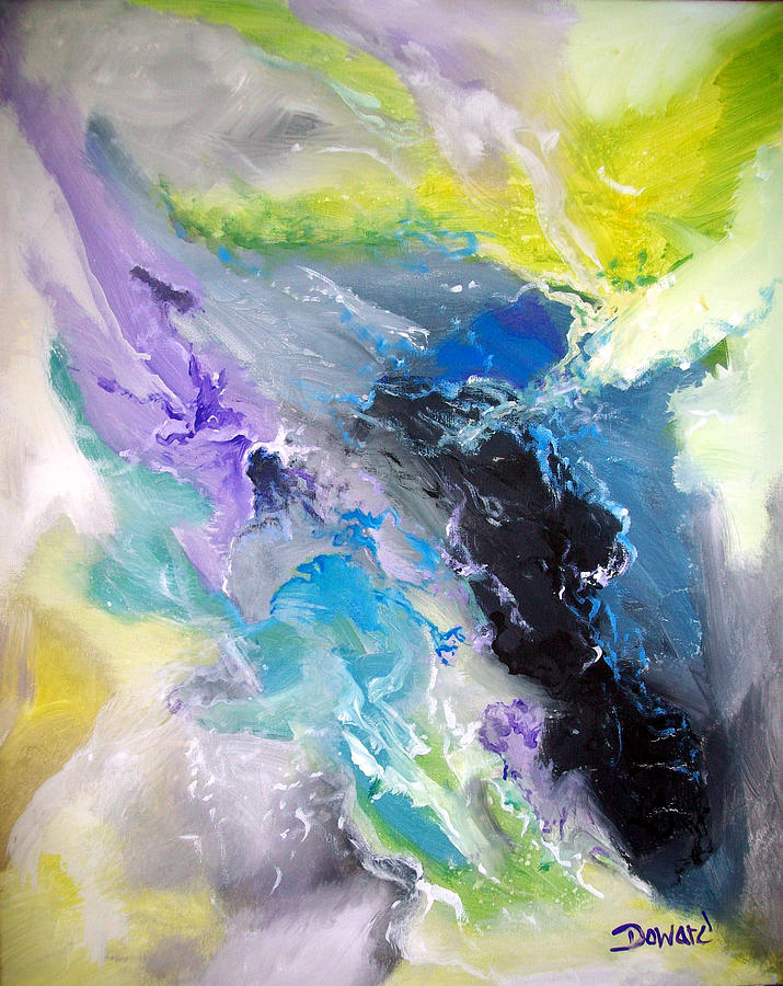 Abstract #08 Painting by Raymond Doward