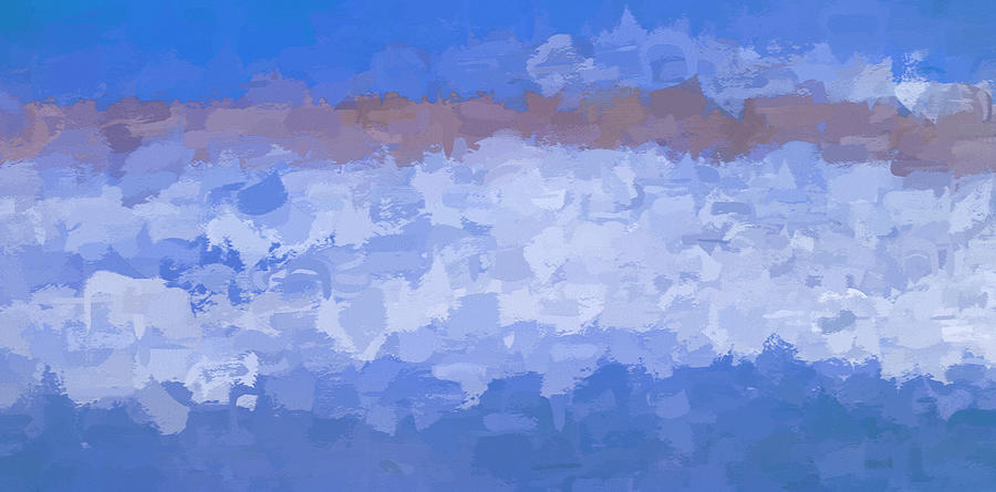 Abstract #1 Ocean Clouds Photograph by Rich Franco