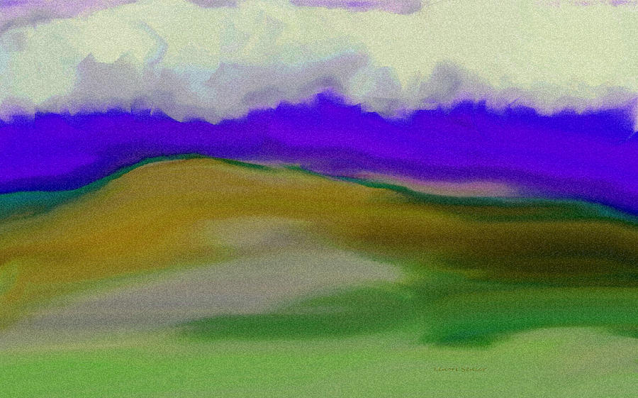 Abstract 10 - Landscape 3 Painting by Lenore Senior