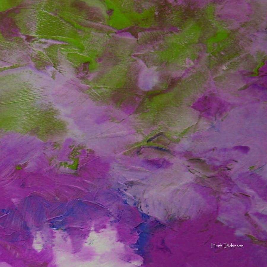 Abstract 122 Painting by Herb Dickinson
