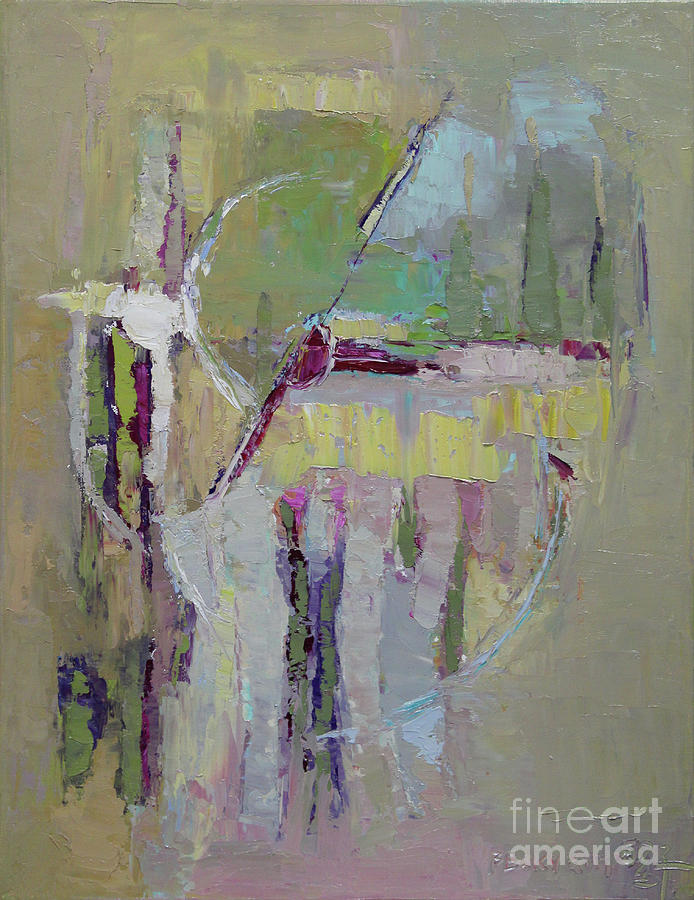 Abstract 1809A Painting by Becky Kim