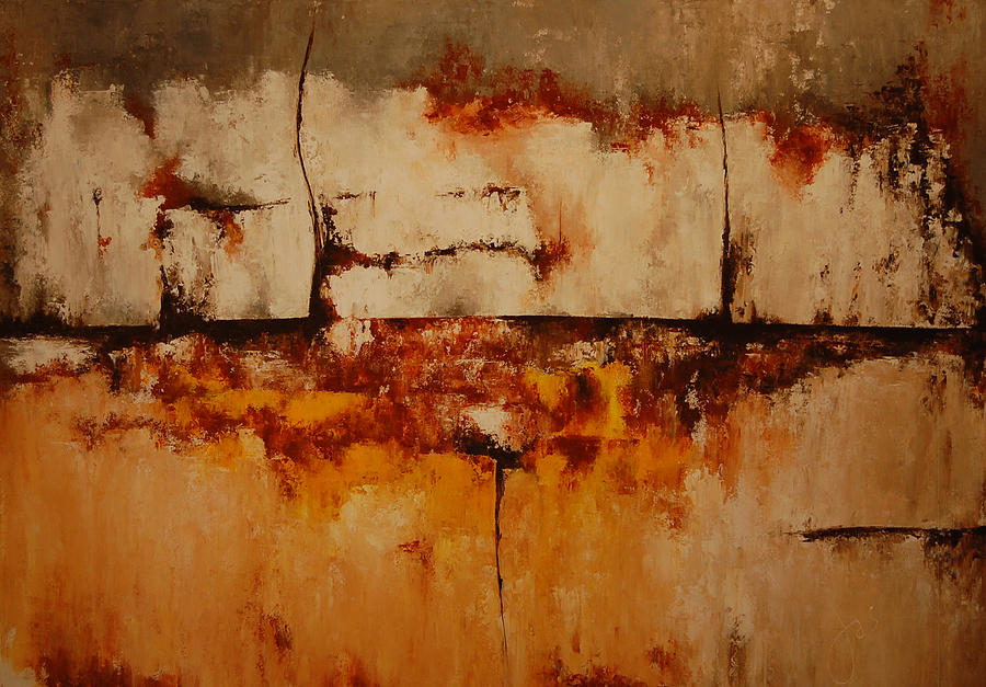 Abstract Painting - Abstract 2015 by Jos Van de Venne