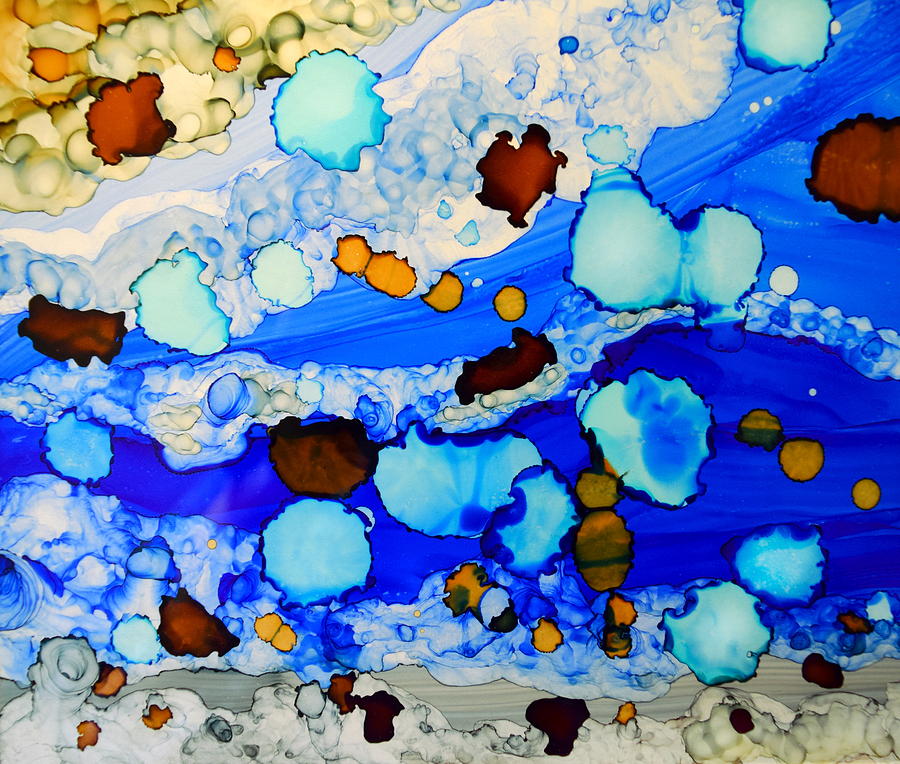 Abstract 23 Painting by Lucie Dumas