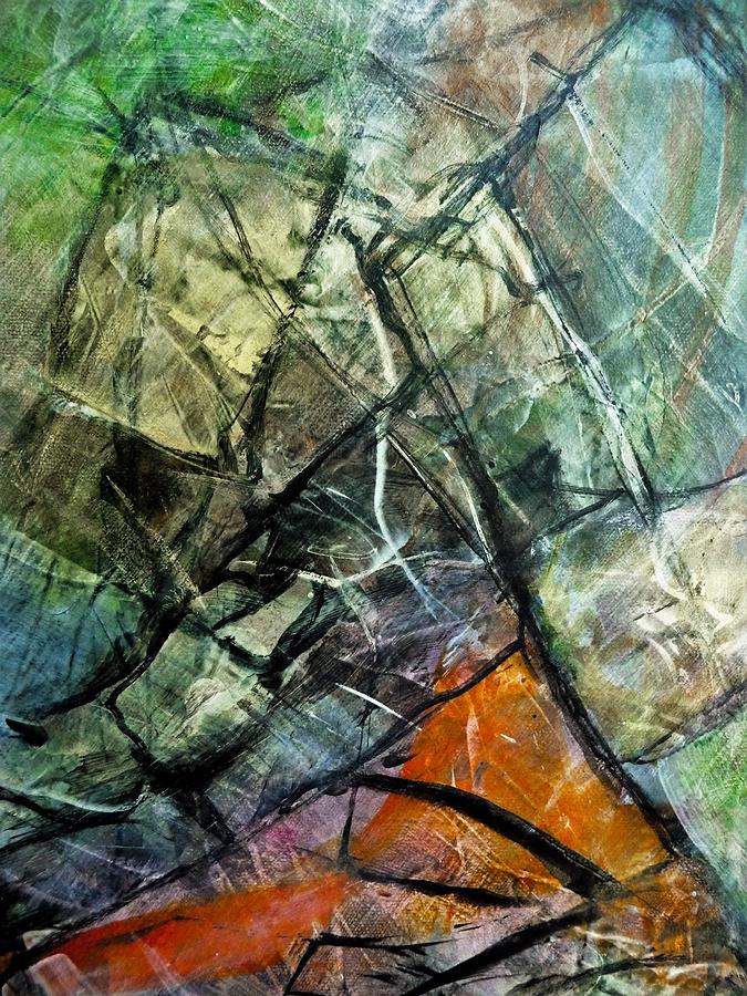 Abstract #323 Painting by Jim Whalen