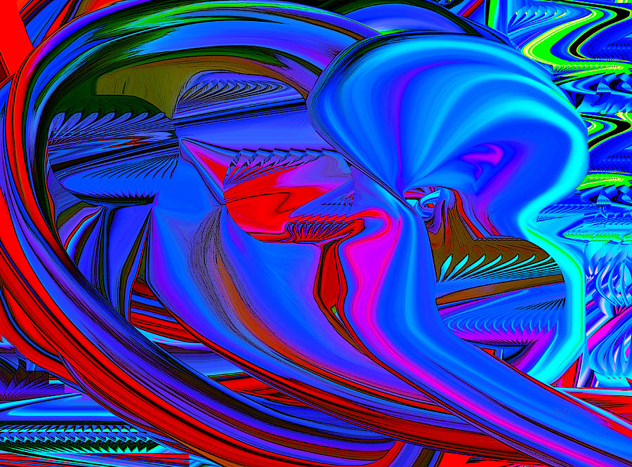 Abstract 6 Digital Art by Phillip Mossbarger