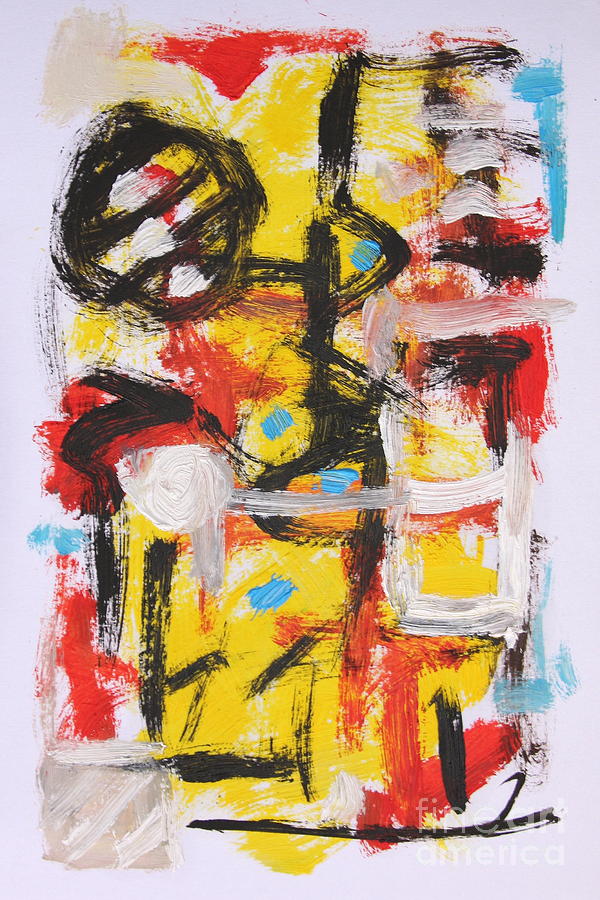 Abstract Painting - Abstract 6835 by Michael Henderson Abstract Painting - Abstract 6835 by Michael Henderson