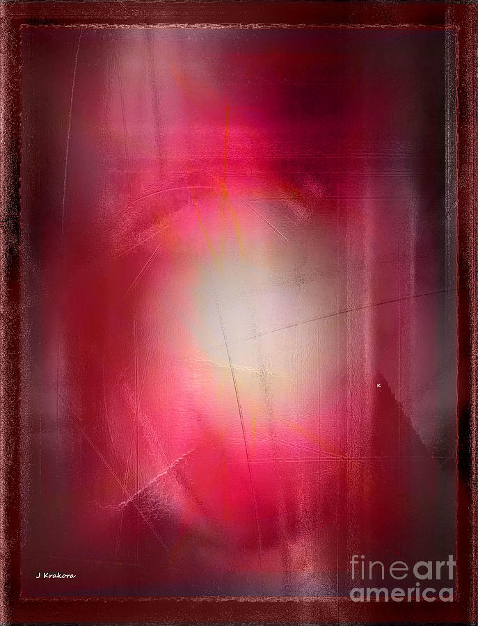 Abstract Digital Art - Abstract 707-2015 by John Krakora