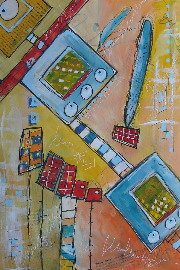 Abstract 74 by Karin Husty Abstract 74 by Karin Husty