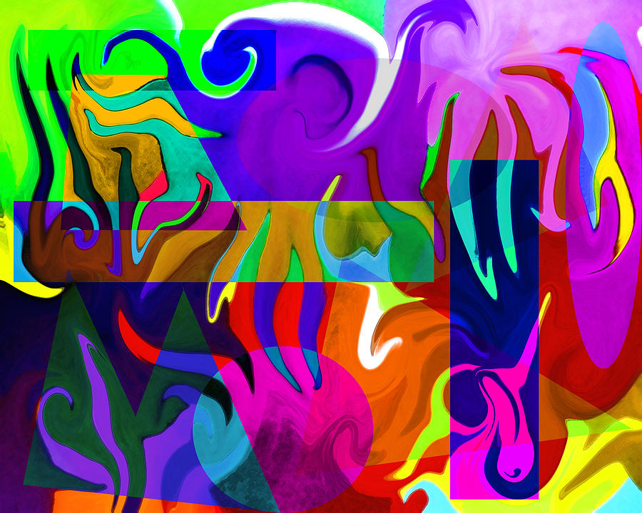 Abstract 7D Digital Art by Timothy Bulone