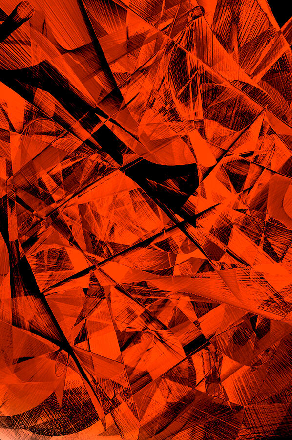 Abstract 9535 Digital Art by Rafael Salazar