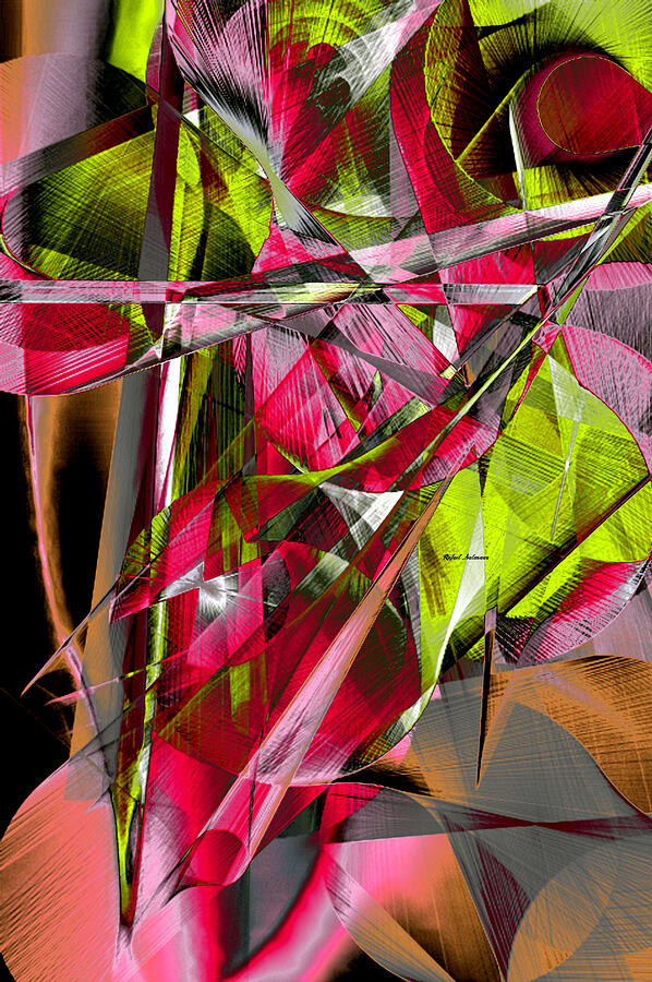 Abstract 9537 Digital Art by Rafael Salazar