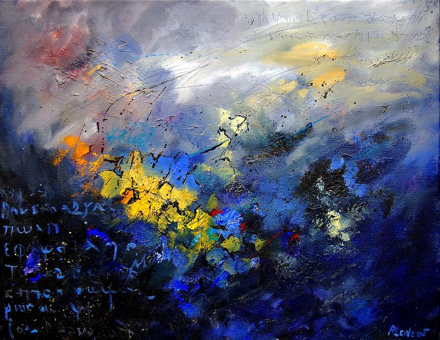 Abstract Painting - Abstract 970208 by Pol Ledent
