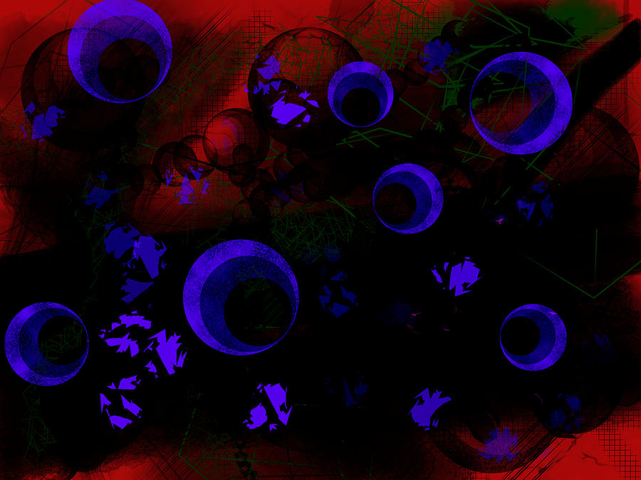 Abstract A Digital Art by Dick Bourgault